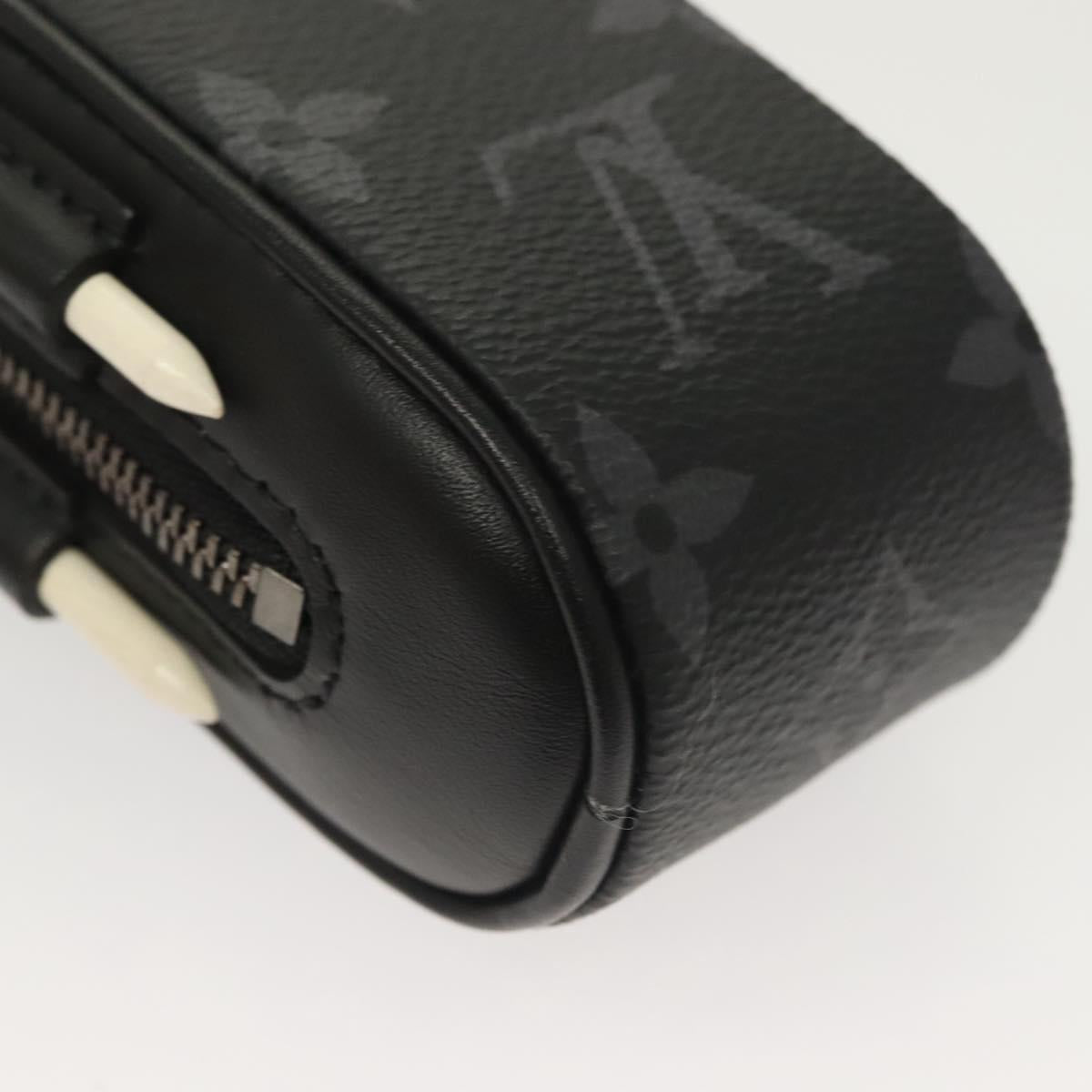 LOUIS VUITTON Monogram Eclipse Set Golf Andrews Bag Charm GI0344 LV Auth 128808M