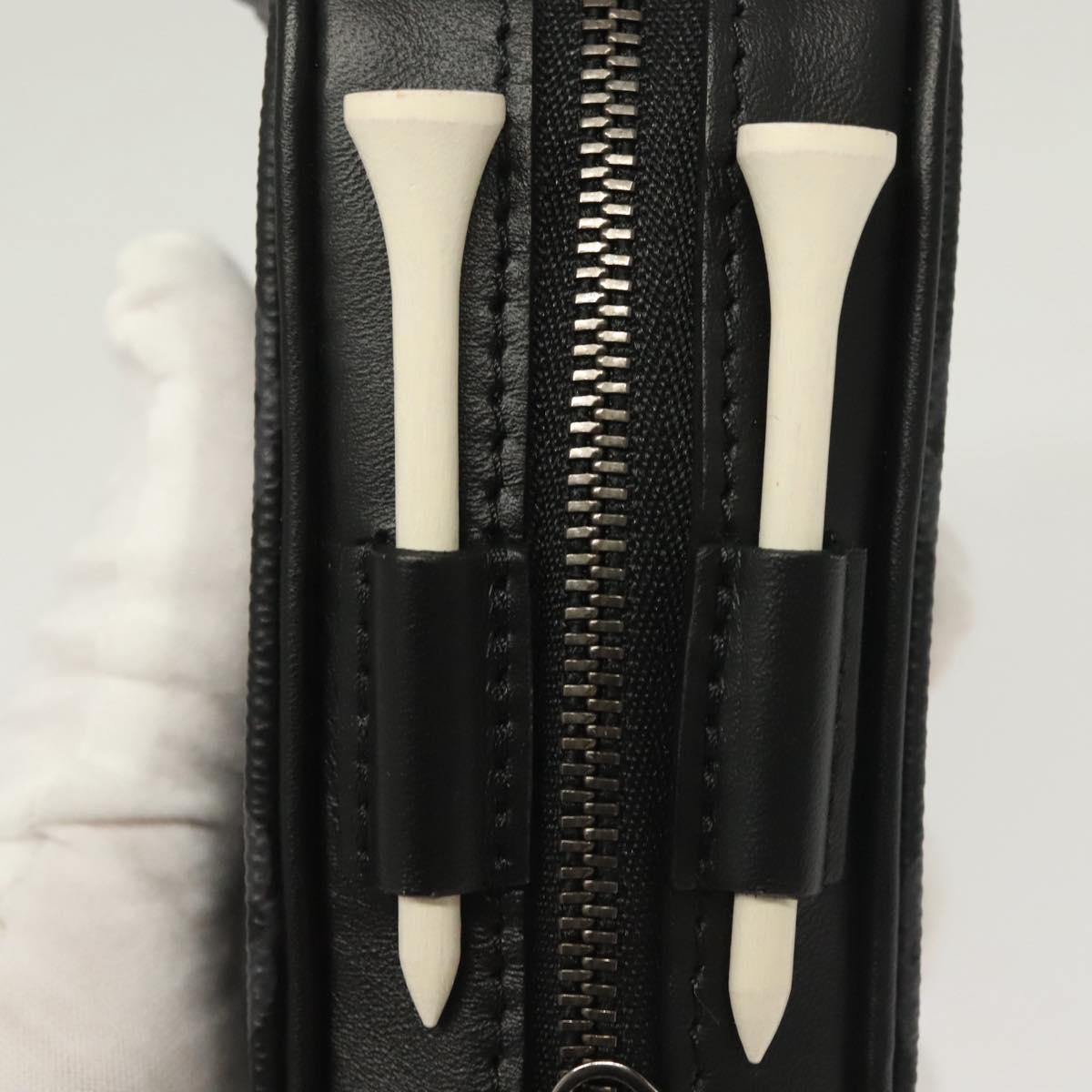 LOUIS VUITTON Monogram Eclipse Set Golf Andrews Bag Charm GI0344 LV Auth 128808M