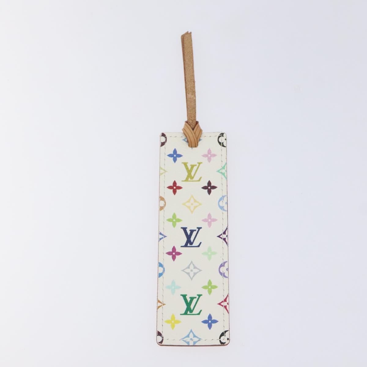 LOUIS VUITTON Monogram Multicolor Mark Page Cadu Bookmark M99196 LV Auth 128817V