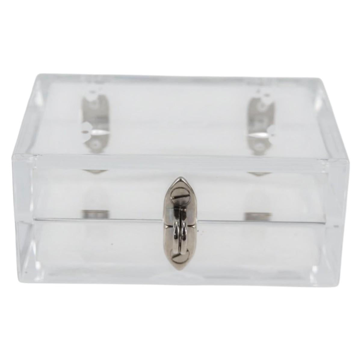 LOUIS VUITTON Domino Dice 6 Set Clear LV Auth 128818