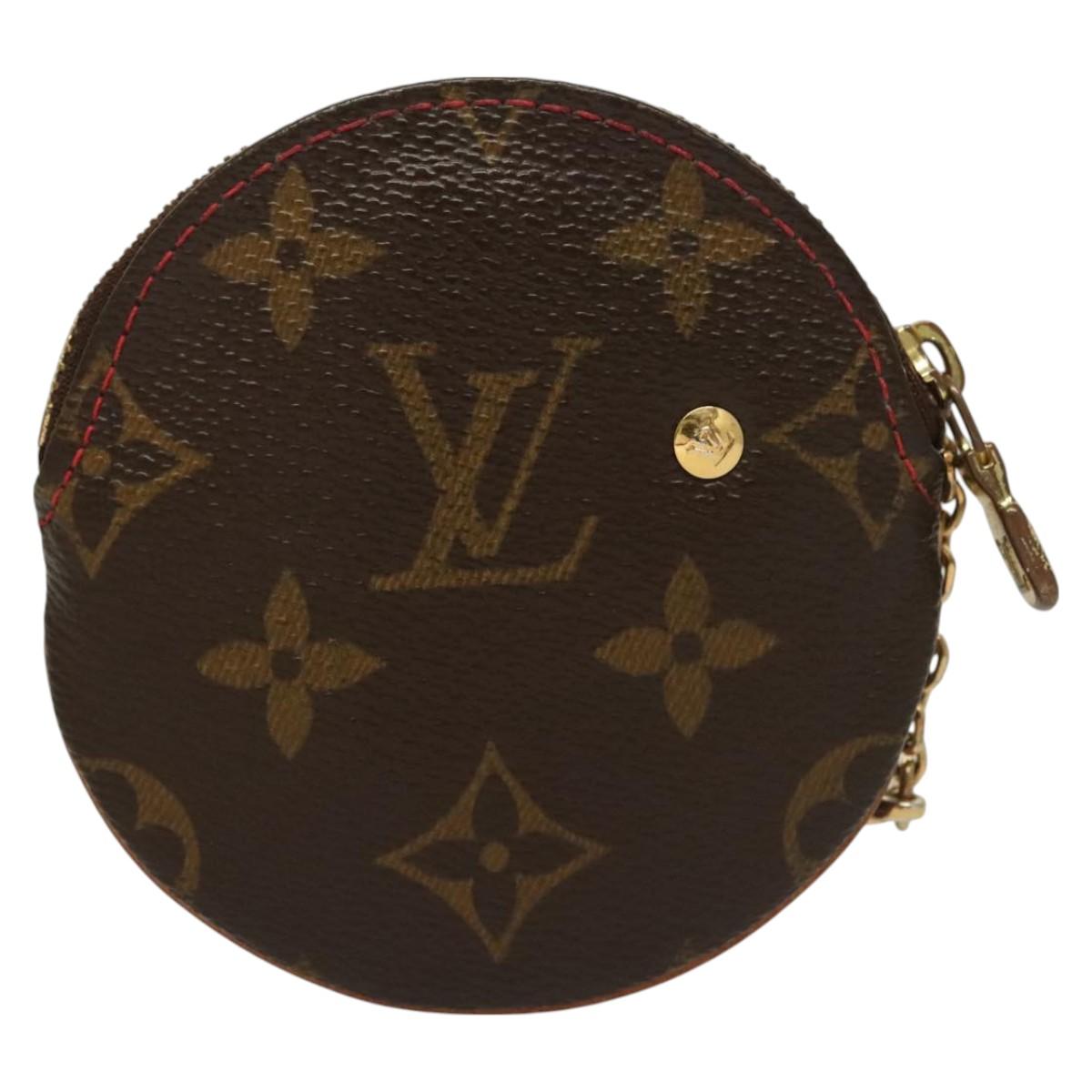 LOUIS VUITTON Monogram Cherry Porte Monnaie Ron Coin Purse M95043 Auth 128828