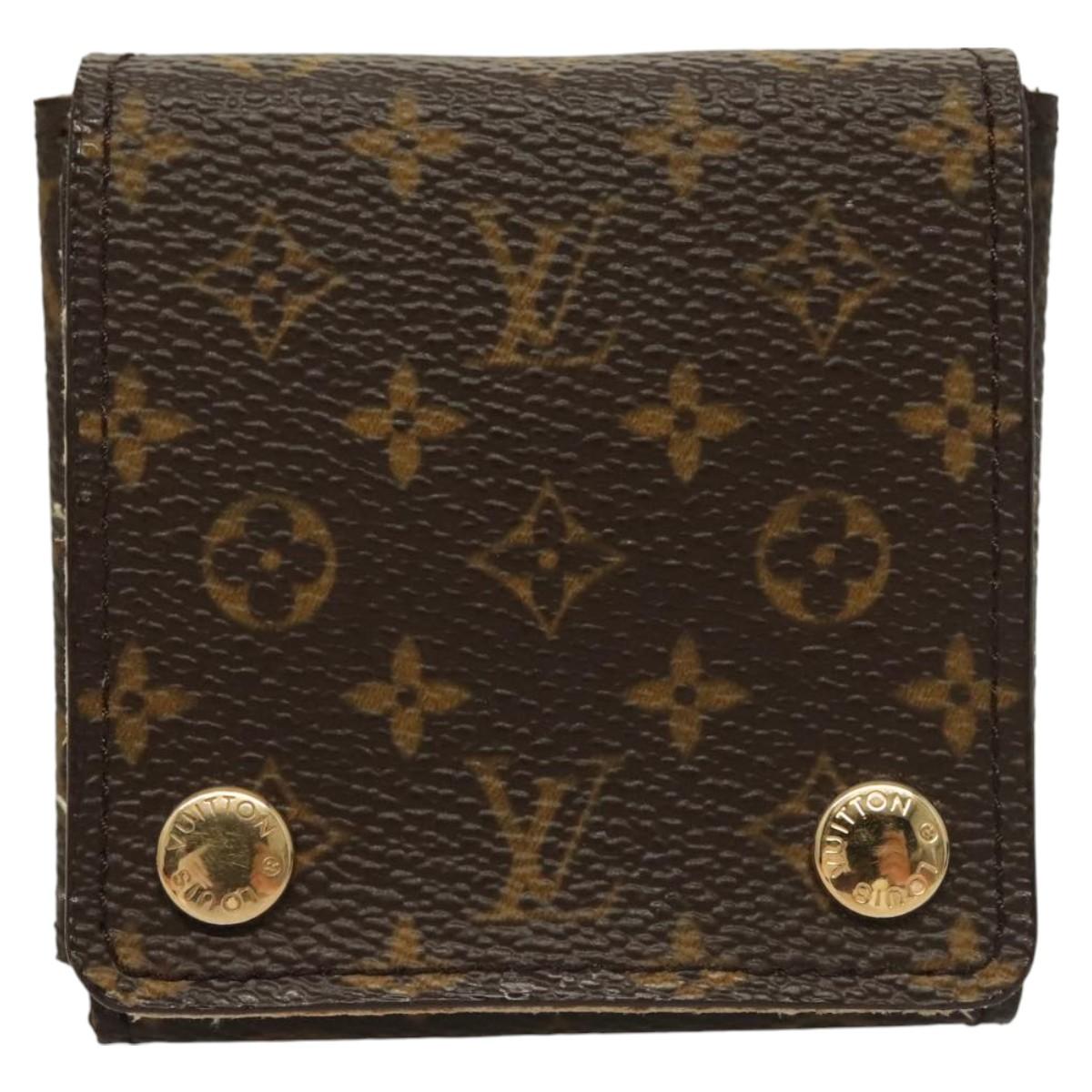 LOUIS VUITTON Monogram Jewelry case Jewelry Box LV Auth 128830