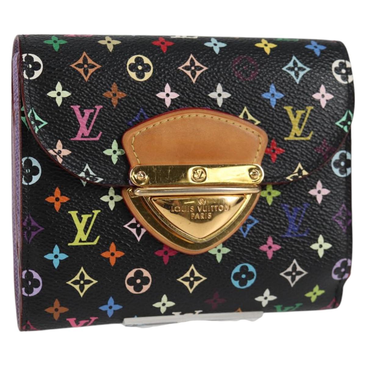 LOUIS VUITTON Monogram Multicolor Portefeuille Joy Wallet M60282 LV Auth 128839V