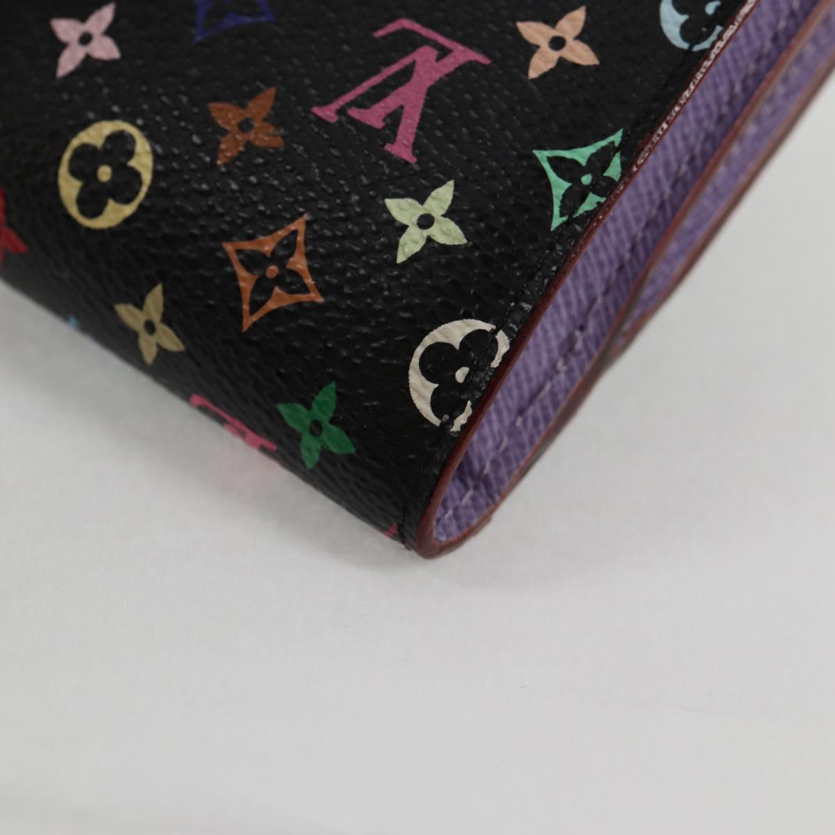 LOUIS VUITTON Monogram Multicolor Portefeuille Joy Wallet M60282 LV Auth 128839V