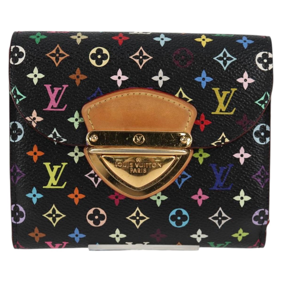 LOUIS VUITTON Monogram Multicolor Portefeuille Joy Wallet M60282 LV Auth 128839V