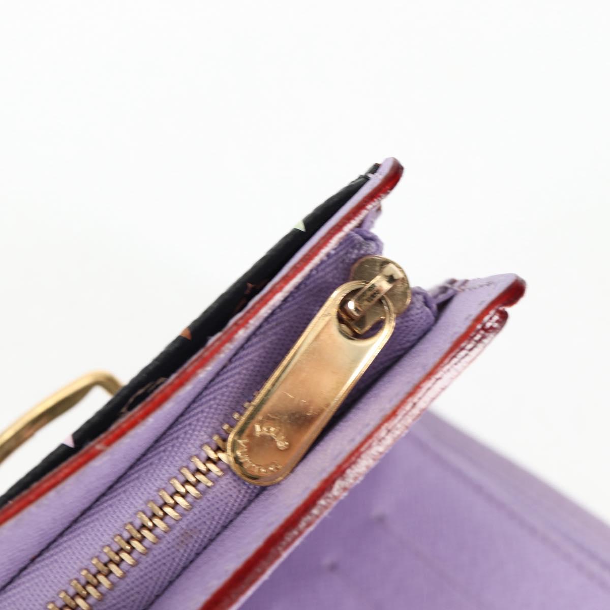 LOUIS VUITTON Monogram Multicolor Portefeuille Joy Wallet M60282 LV Auth 128839V