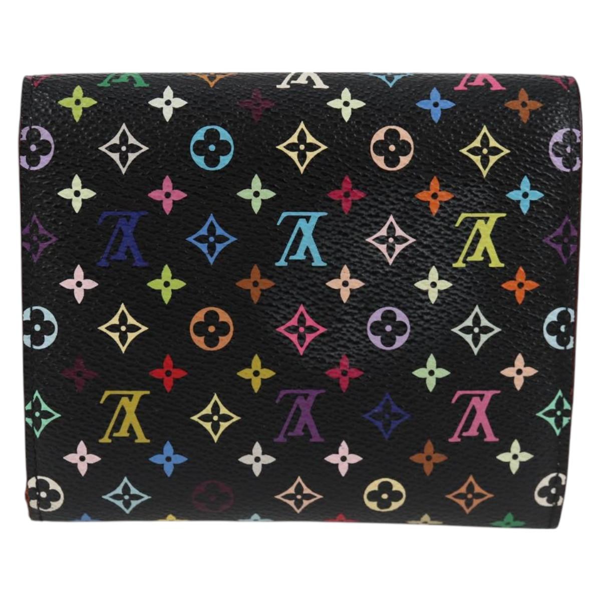 LOUIS VUITTON Monogram Multicolor Portefeuille Joy Wallet M60282 LV Auth 128839V