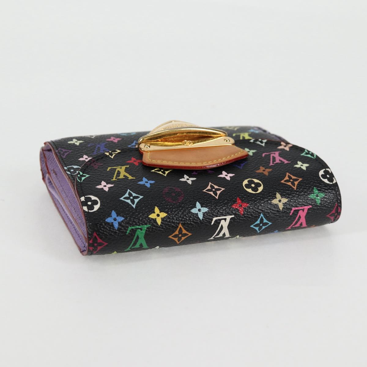 LOUIS VUITTON Monogram Multicolor Portefeuille Joy Wallet M60282 LV Auth 128839V