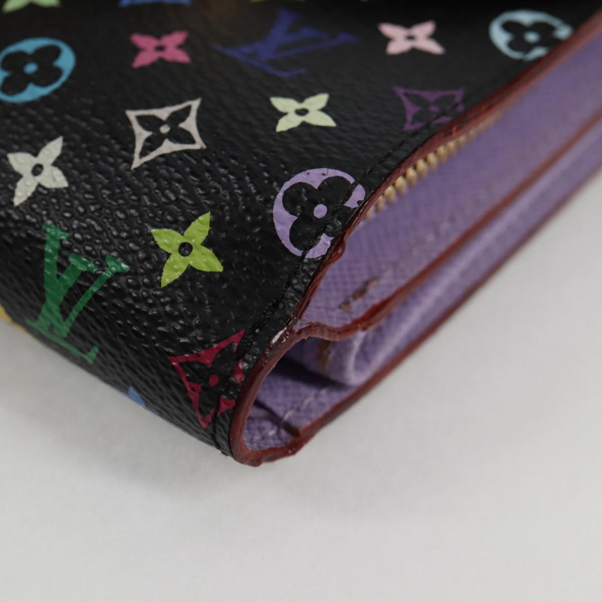 LOUIS VUITTON Monogram Multicolor Portefeuille Joy Wallet M60282 LV Auth 128839V