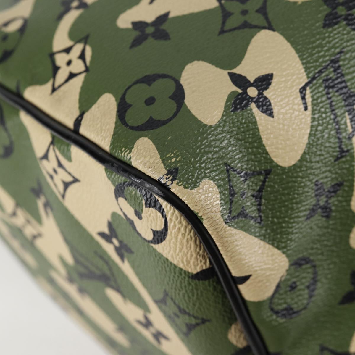 LOUIS VUITTON Monogram Camouflage Takashi Murakami Speedy 35 M95773 Auth 128855V