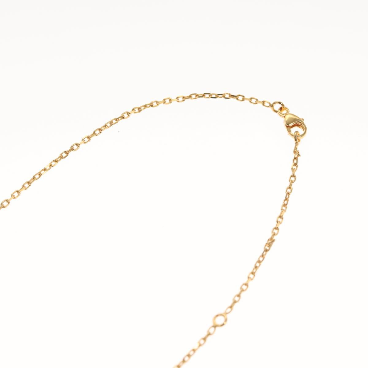 HERMES Orchestral PM Necklace metal Orange Auth 128890M