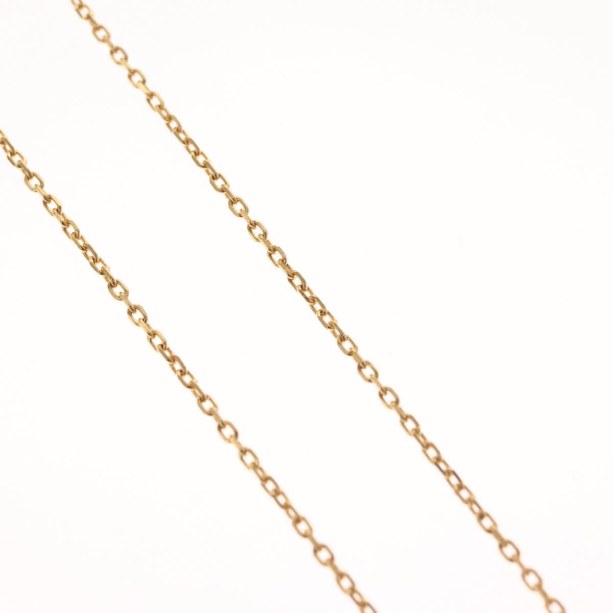 HERMES Orchestral PM Necklace metal Orange Auth 128890M