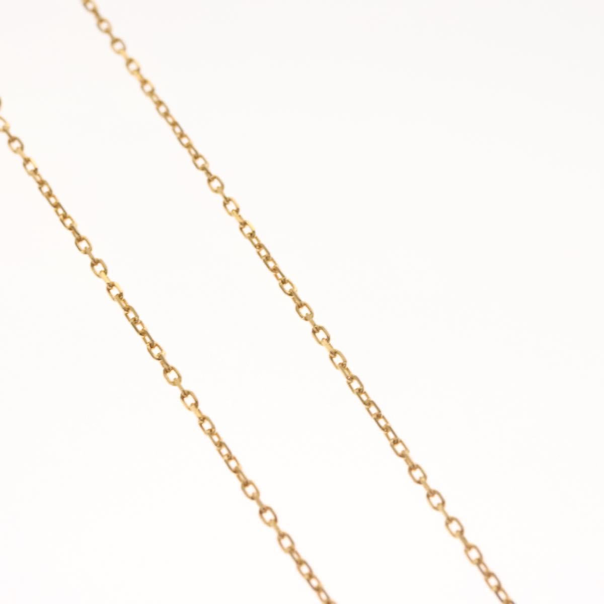 HERMES Orchestral PM Necklace metal Orange Auth 128890M