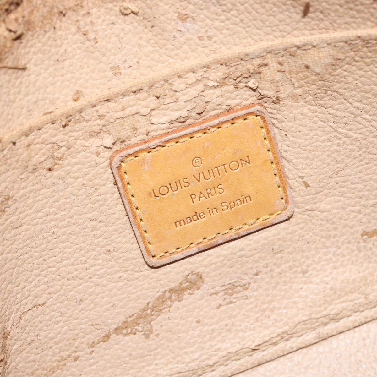 LOUIS VUITTON Monogram Pochette Cosmetic PM Pouch M43998 LV Auth 128904