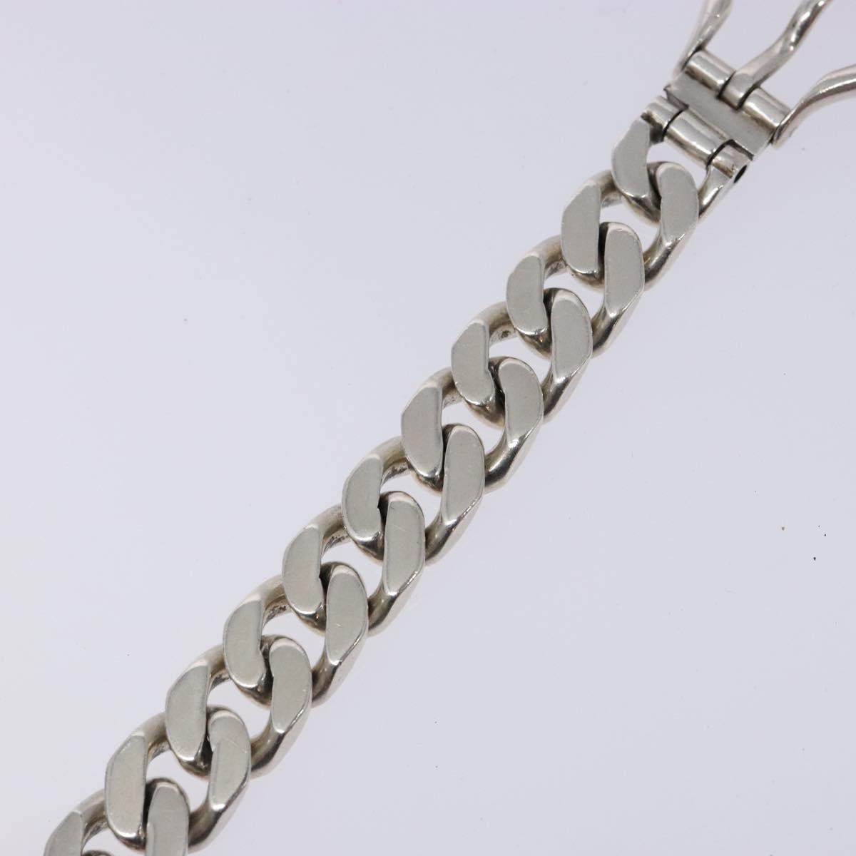 HERMES Boulevard MM Bracelet Ag925 Silver Auth 128907SM