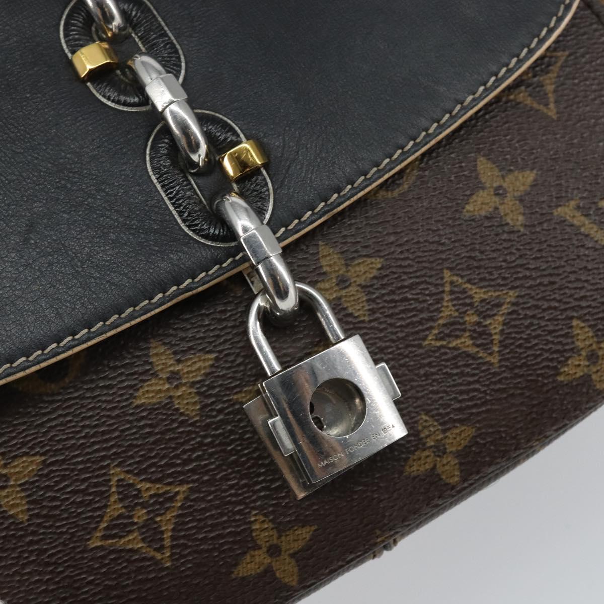 LOUIS VUITTON Monogram Chain It PM Hand Bag M44115 LV Auth 128910