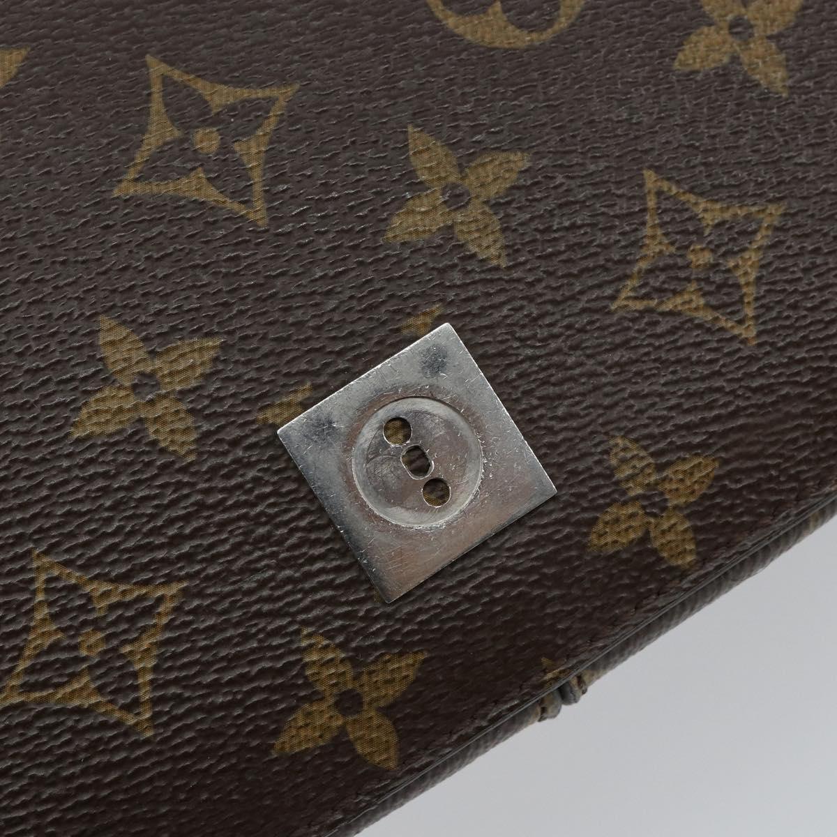 LOUIS VUITTON Monogram Chain It PM Hand Bag M44115 LV Auth 128910