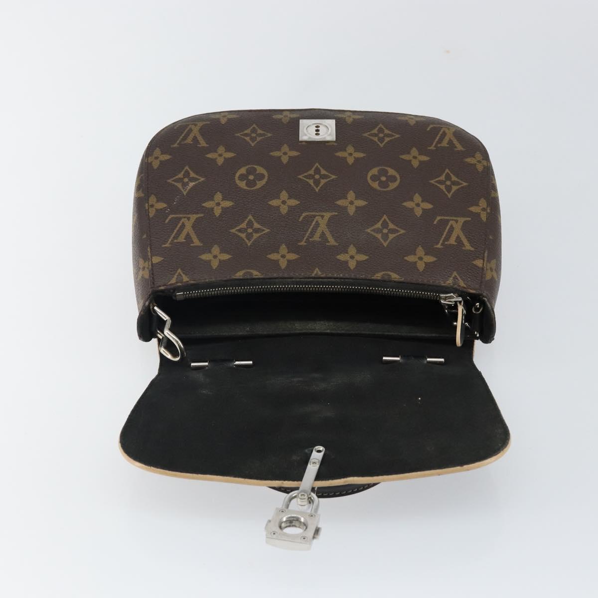 LOUIS VUITTON Monogram Chain It PM Hand Bag M44115 LV Auth 128910