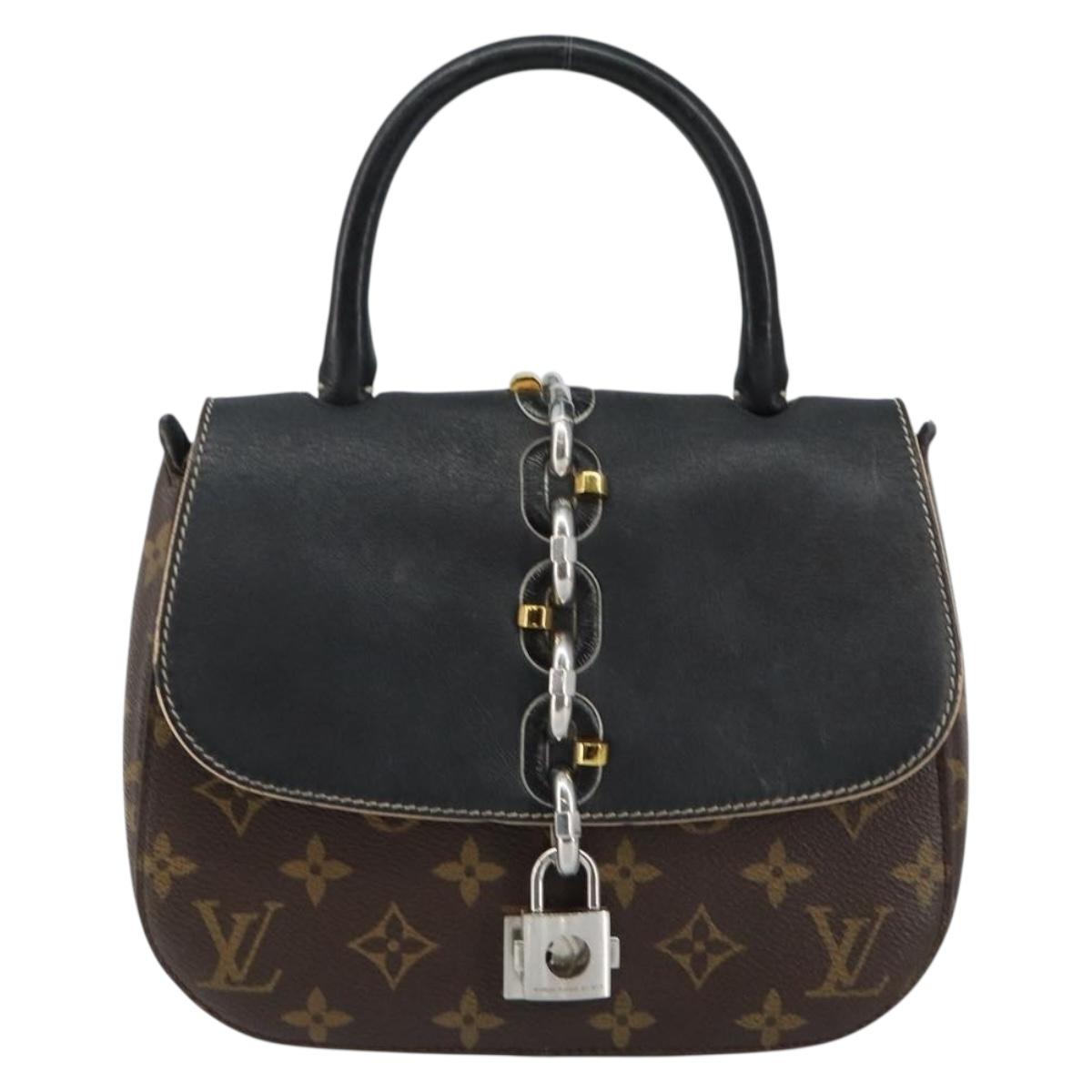 LOUIS VUITTON Monogram Chain It PM Hand Bag M44115 LV Auth 128910