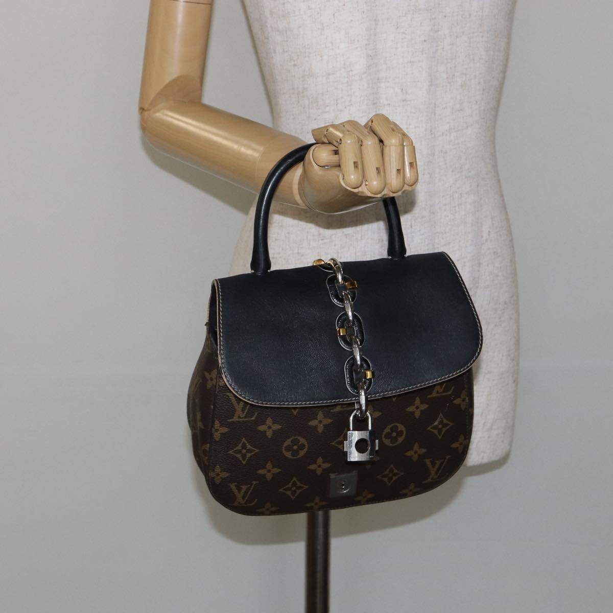 LOUIS VUITTON Monogram Chain It PM Hand Bag M44115 LV Auth 128910