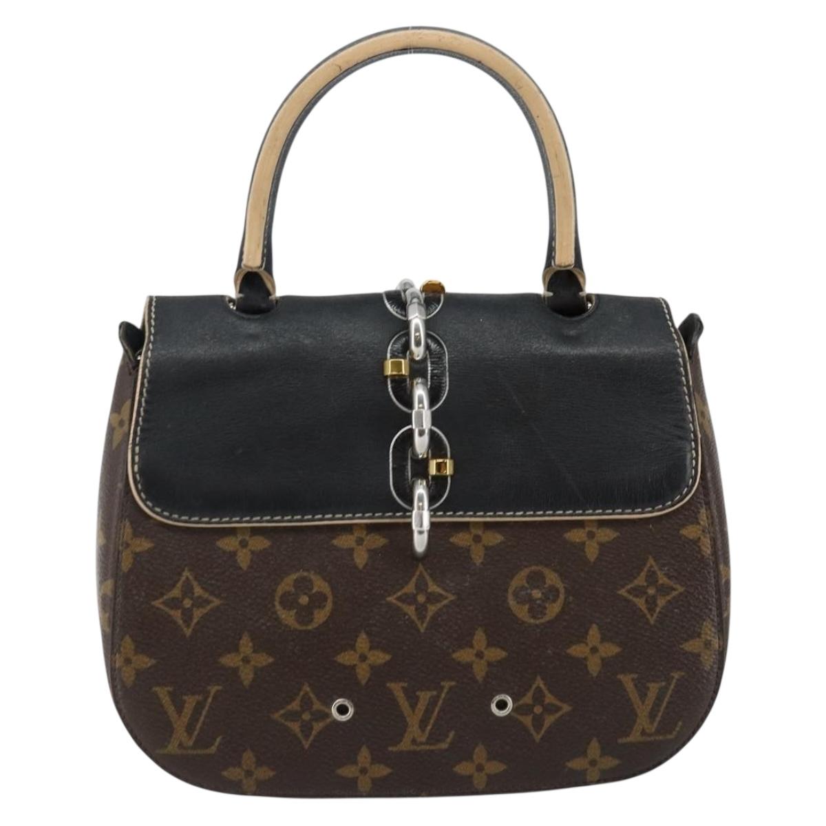 LOUIS VUITTON Monogram Chain It PM Hand Bag M44115 LV Auth 128910