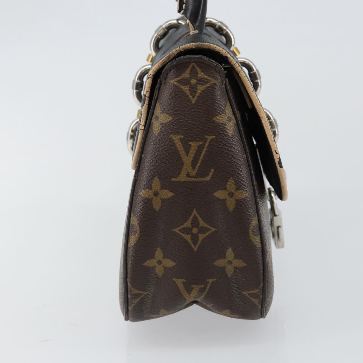 LOUIS VUITTON Monogram Chain It PM Hand Bag M44115 LV Auth 128910