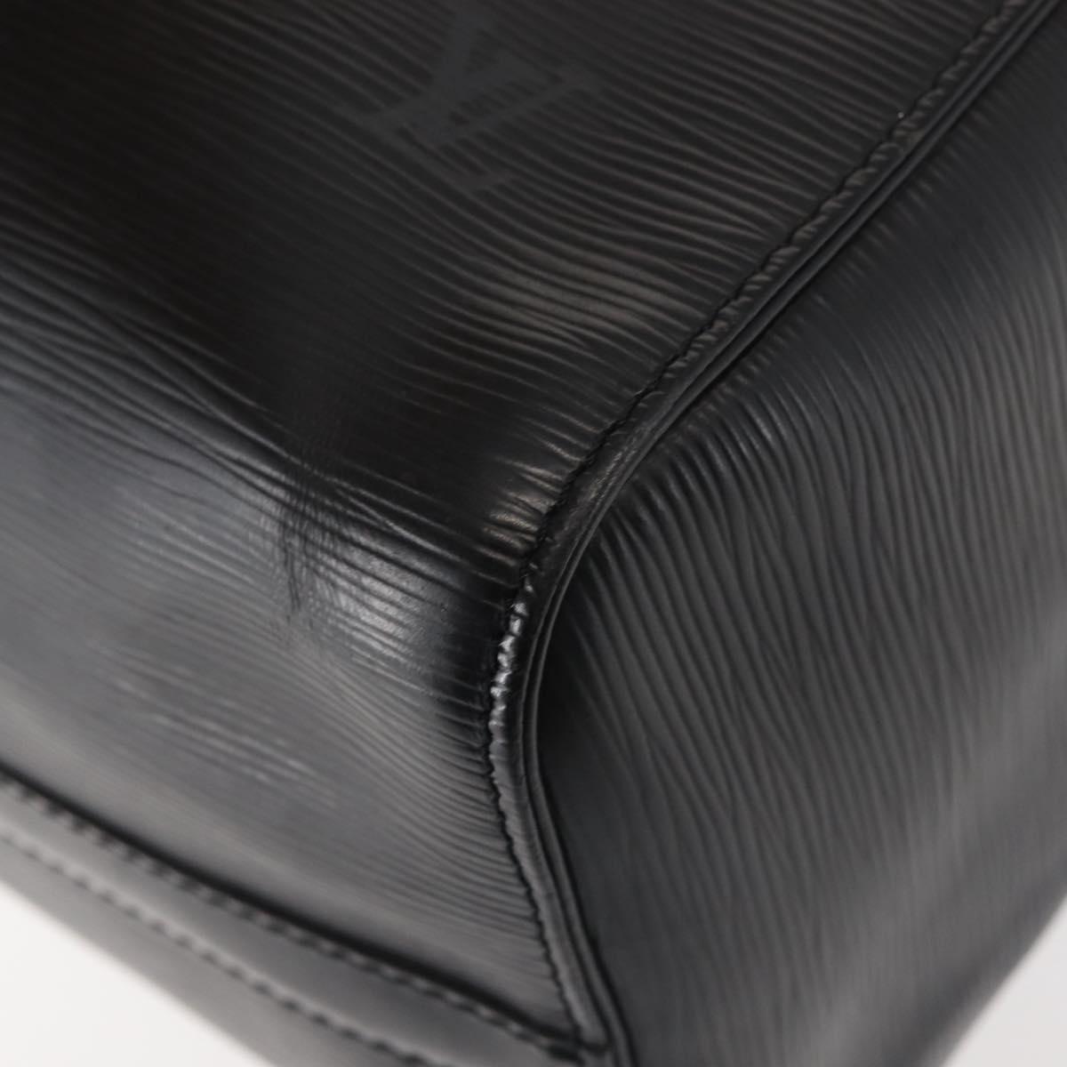 LOUIS VUITTON Epi Speedy 30 Hand Bag Noir Black M43002 LV Auth 128913
