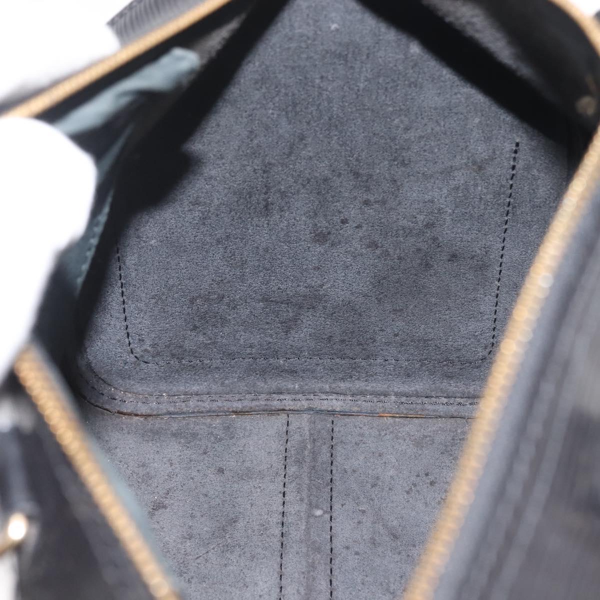 LOUIS VUITTON Epi Speedy 30 Hand Bag Noir Black M43002 LV Auth 128913