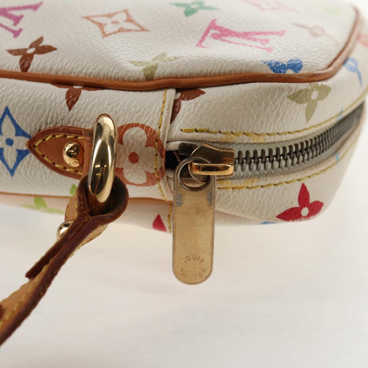 LOUIS VUITTON Monogram Multicolor Lift Shoulder Bag White M40055 LV Auth 128929V