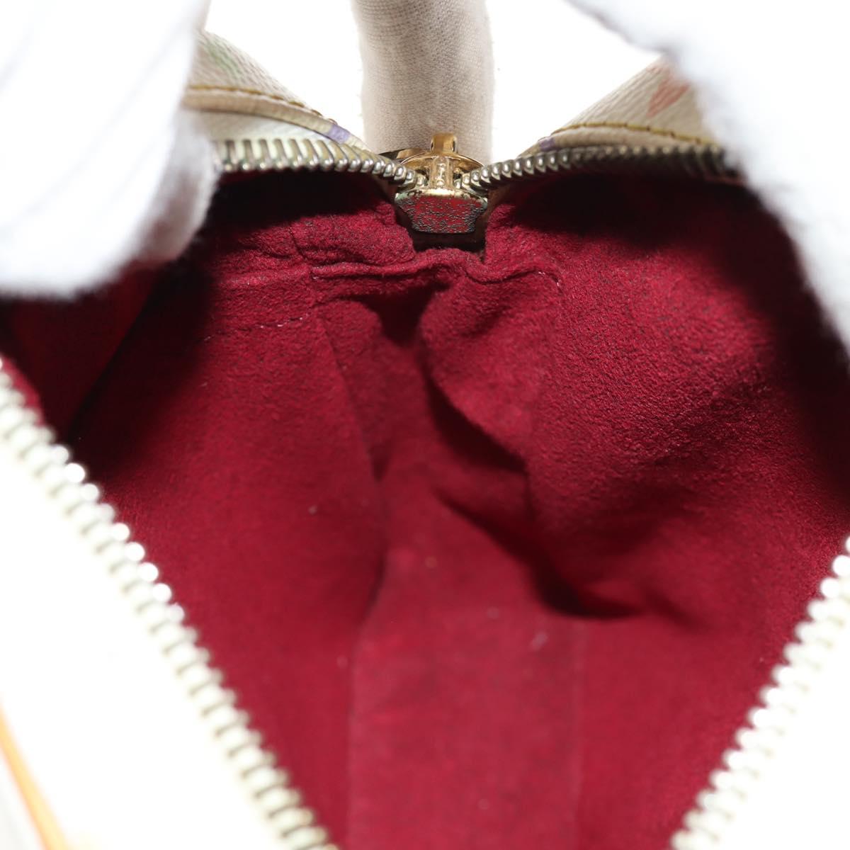 LOUIS VUITTON Monogram Multicolor Lift Shoulder Bag White M40055 LV Auth 128929A