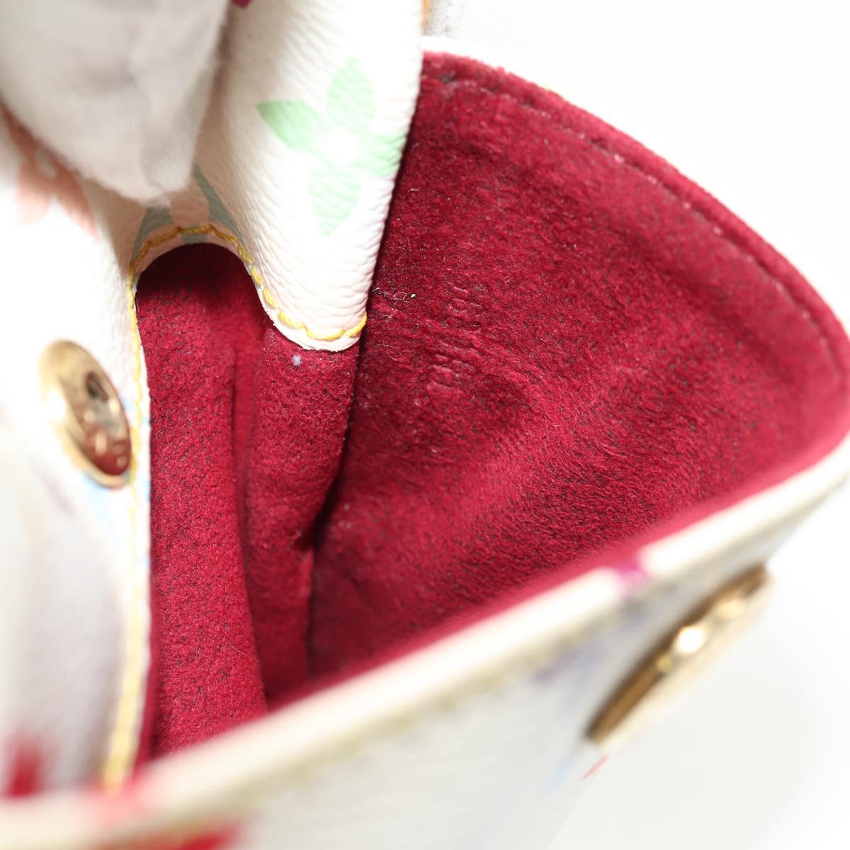 LOUIS VUITTON Monogram Multicolor Lift Shoulder Bag White M40055 LV Auth 128929V