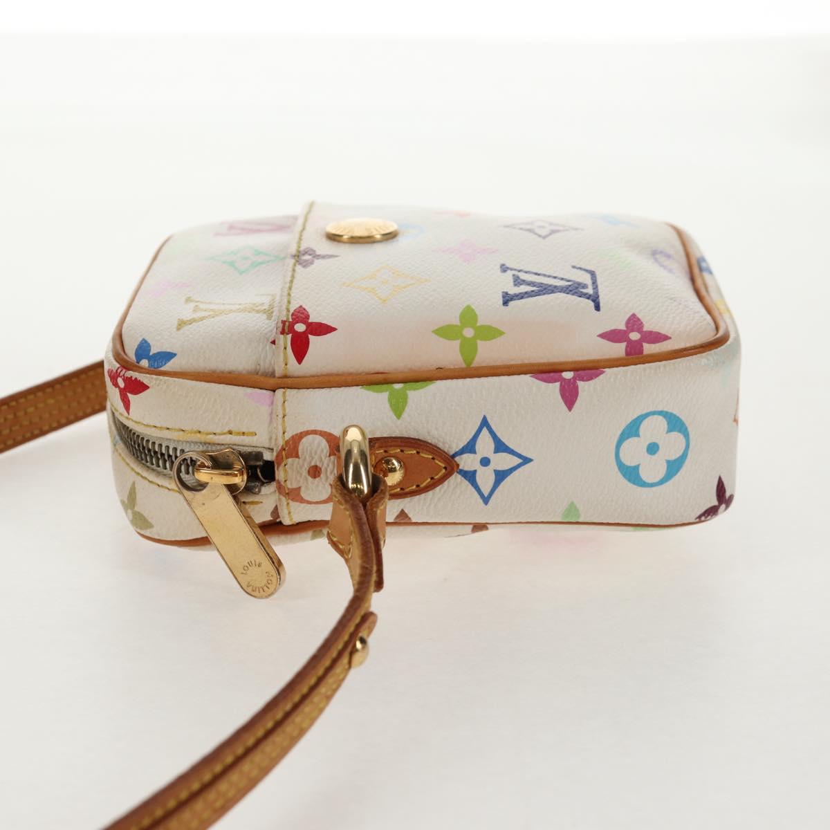 LOUIS VUITTON Monogram Multicolor Lift Shoulder Bag White M40055 LV Auth 128929A