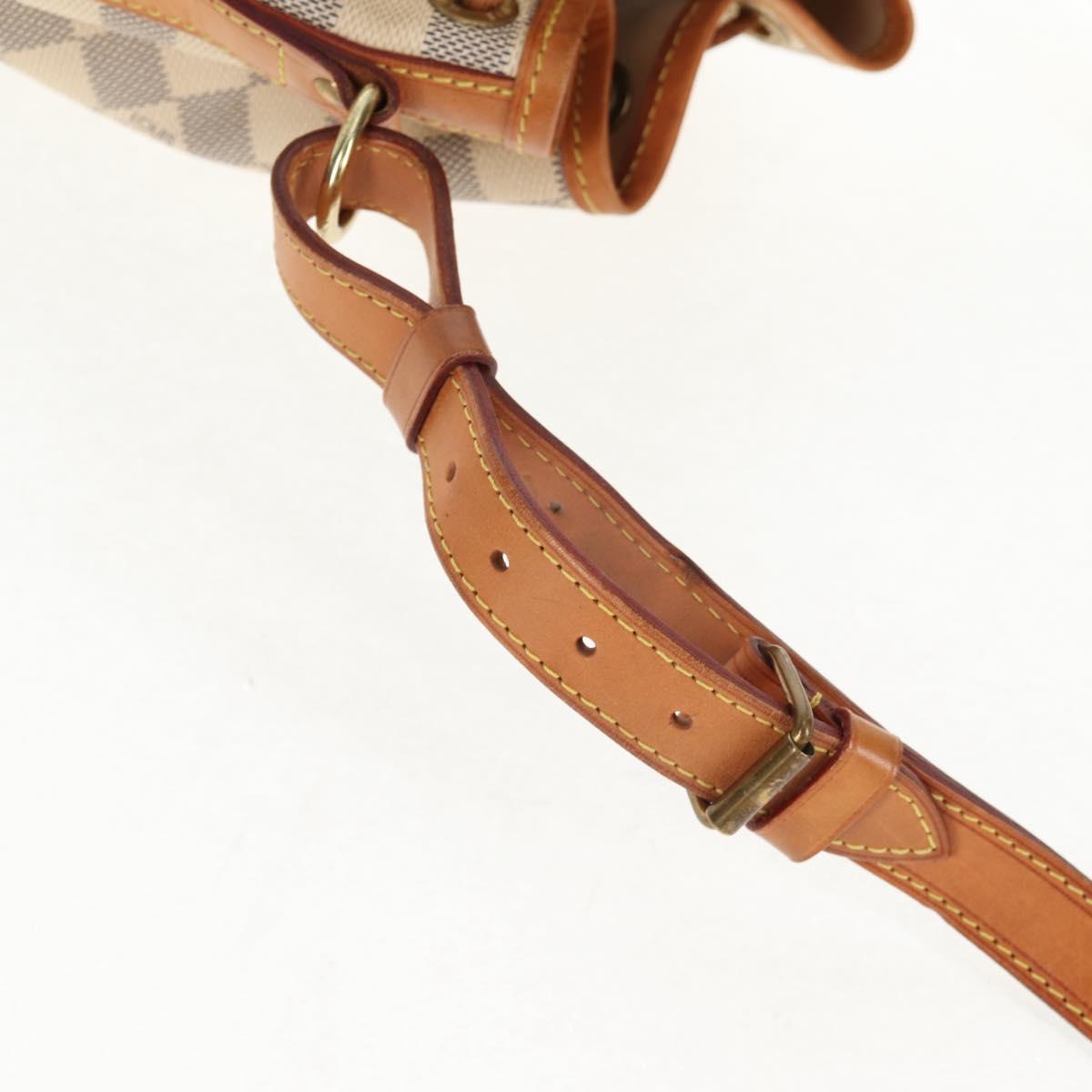 LOUIS VUITTON Damier Azur Noe BB Shoulder Bag N41220 LV Auth 128930A