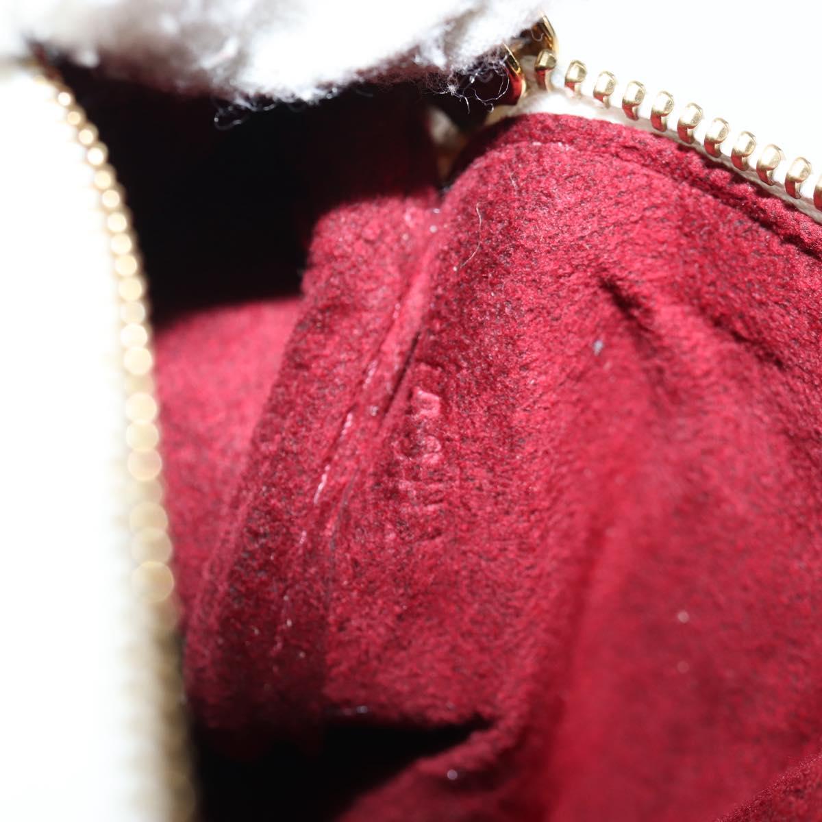 LOUIS VUITTON Monogram Multicolor Mini Speedy Hand Bag White M92645 Auth 128931A