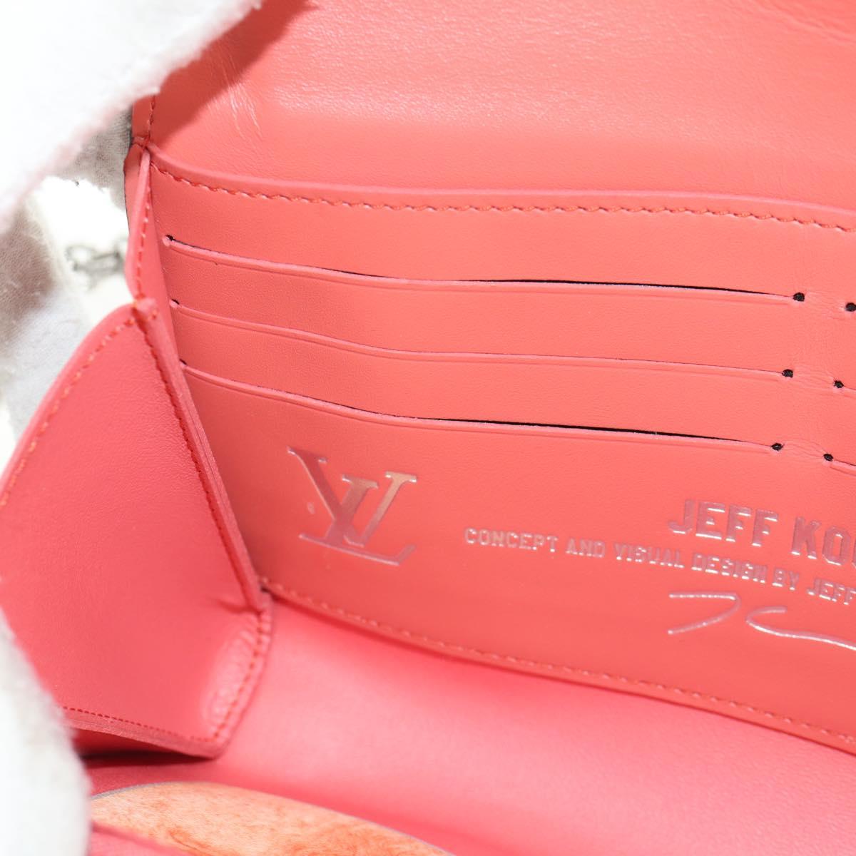 LOUIS VUITTON Masters Collection Pochette Chain Bag Pink M64626 LV Auth 128935SM