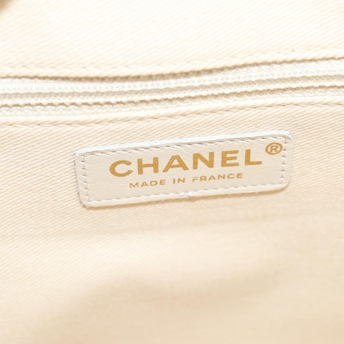 CHANEL Matelasse Chain Shoulder Bag Canvas Pink Gold CC Auth 128939SAM