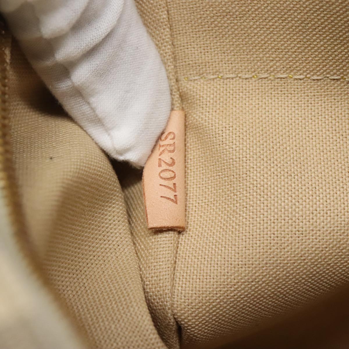 LOUIS VUITTON Damier Azur Naviglio Shoulder Bag N51189 LV Auth 128957