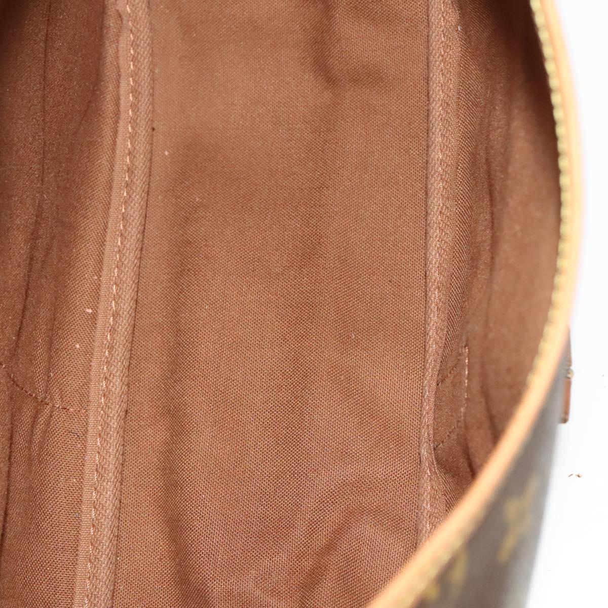 LOUIS VUITTON Monogram Saumur 35 Shoulder Bag M42254 LV Auth 128972