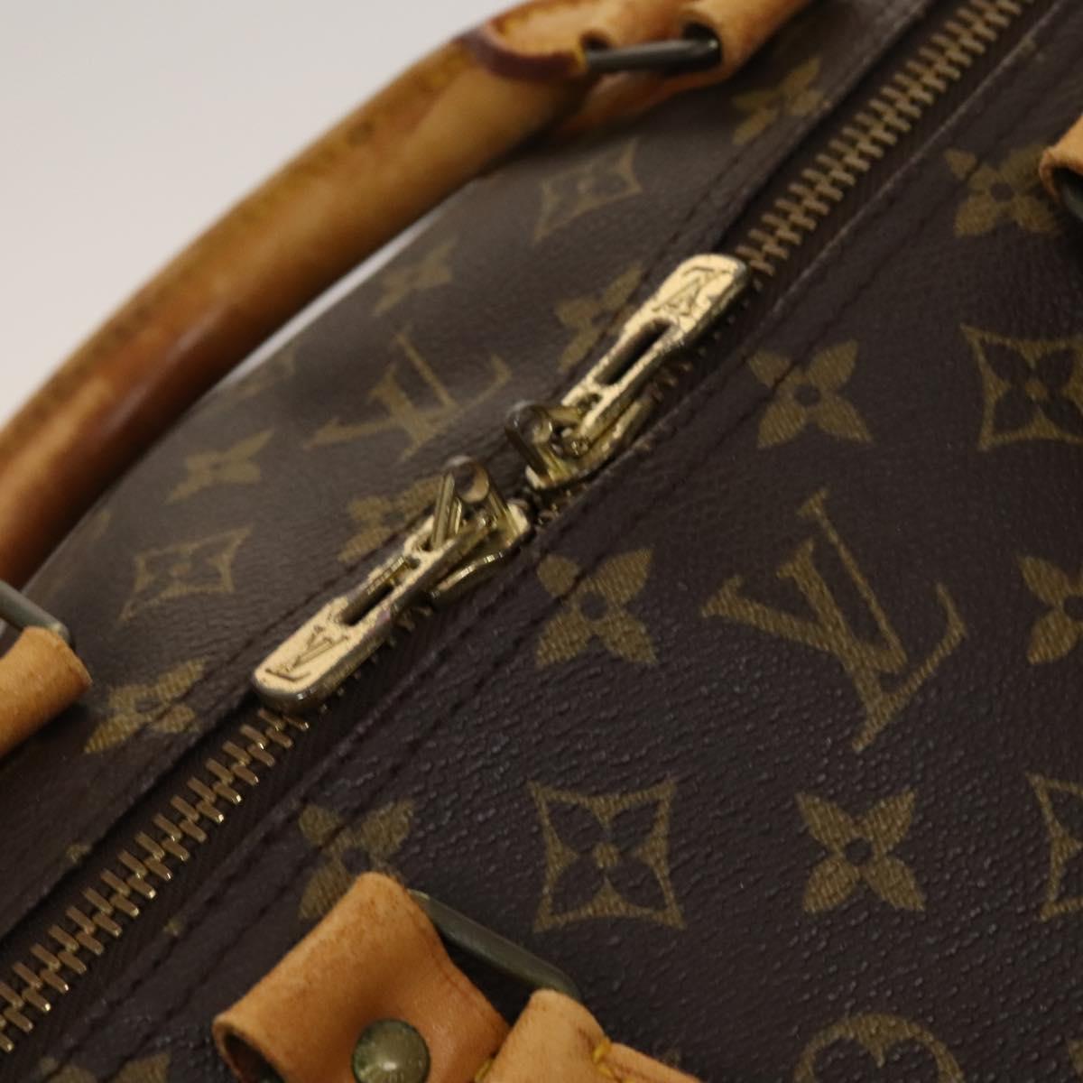 LOUIS VUITTON Monogram Keepall 60 Boston Bag M41422 LV Auth 128980
