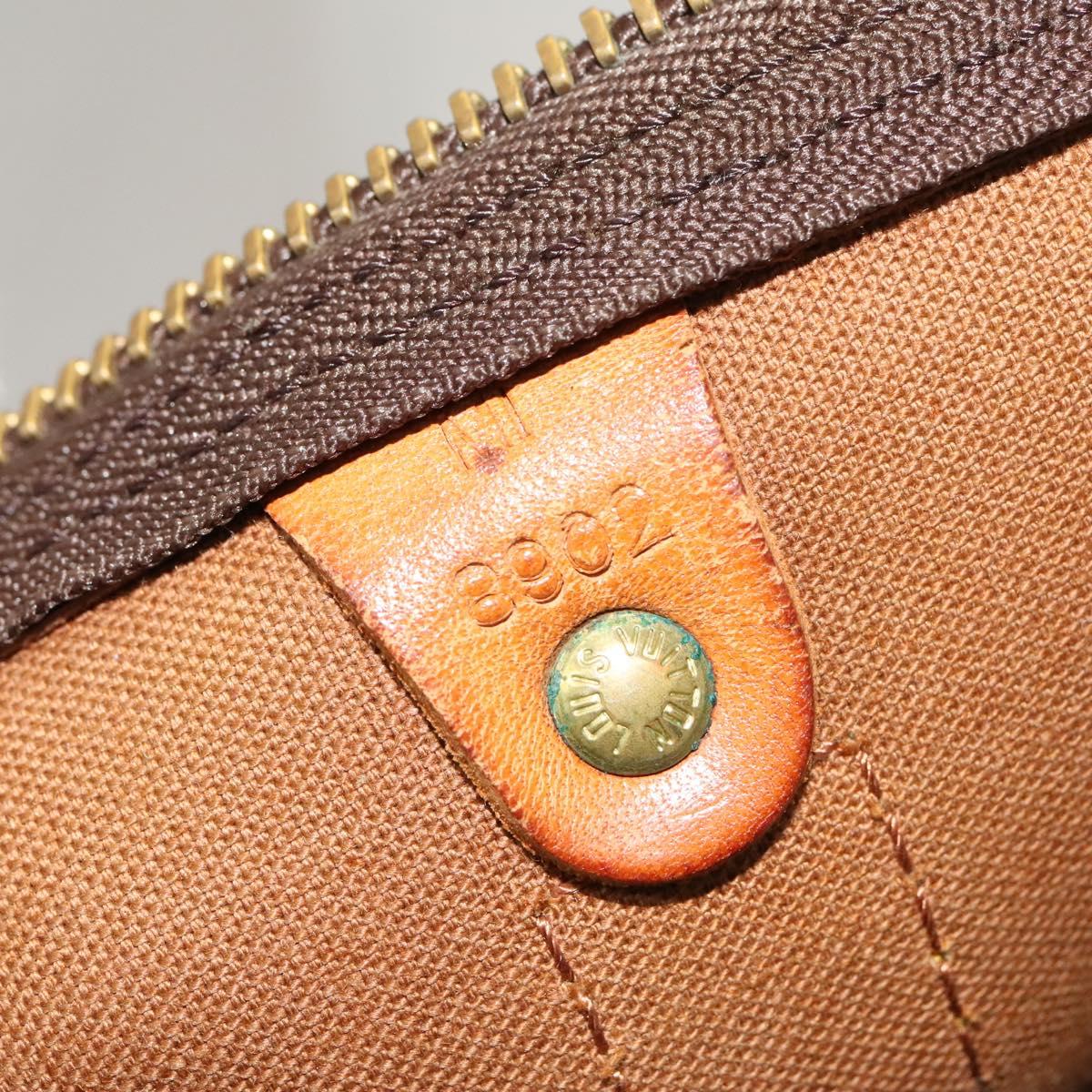 LOUIS VUITTON Monogram Keepall 60 Boston Bag M41422 LV Auth 128980