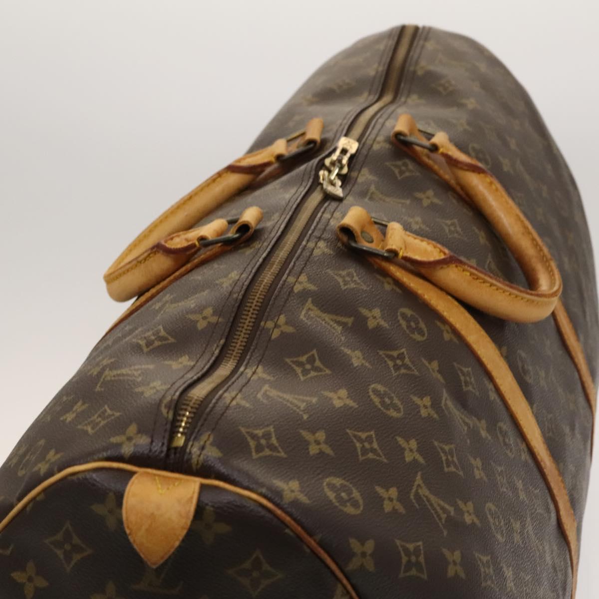LOUIS VUITTON Monogram Keepall 60 Boston Bag M41422 LV Auth 128980