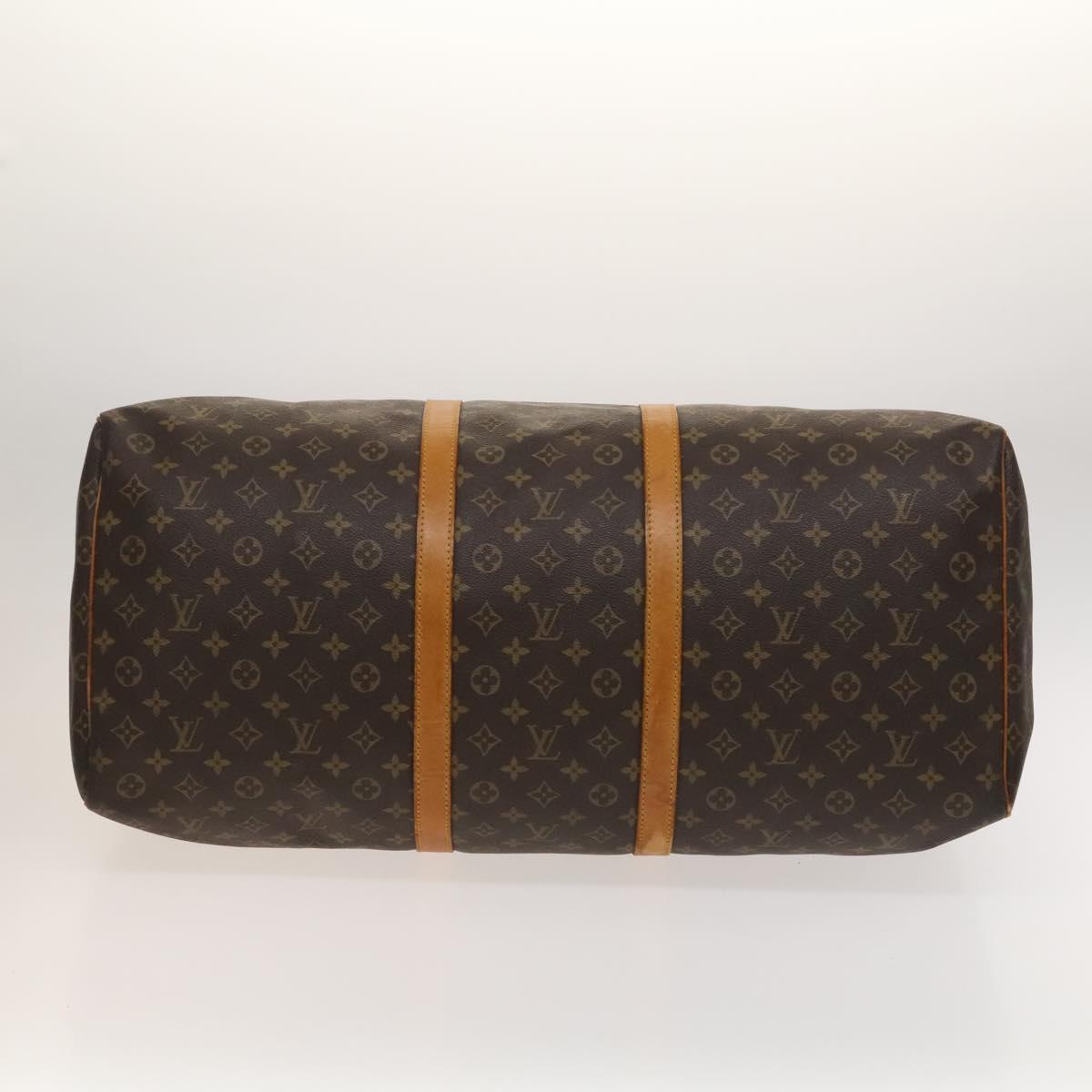 LOUIS VUITTON Monogram Keepall 60 Boston Bag M41422 LV Auth 128980