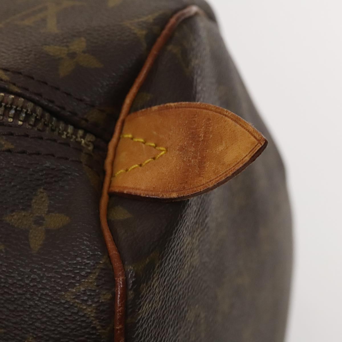LOUIS VUITTON Monogram Keepall 55 Boston Bag M41424 LV Auth 128983