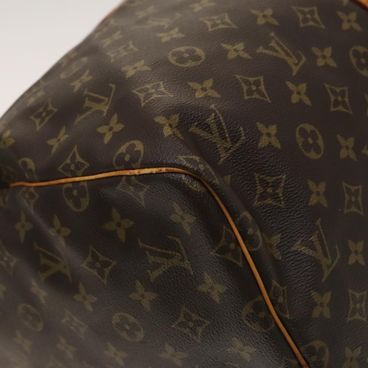 LOUIS VUITTON Monogram Keepall 55 Boston Bag M41424 LV Auth 128986