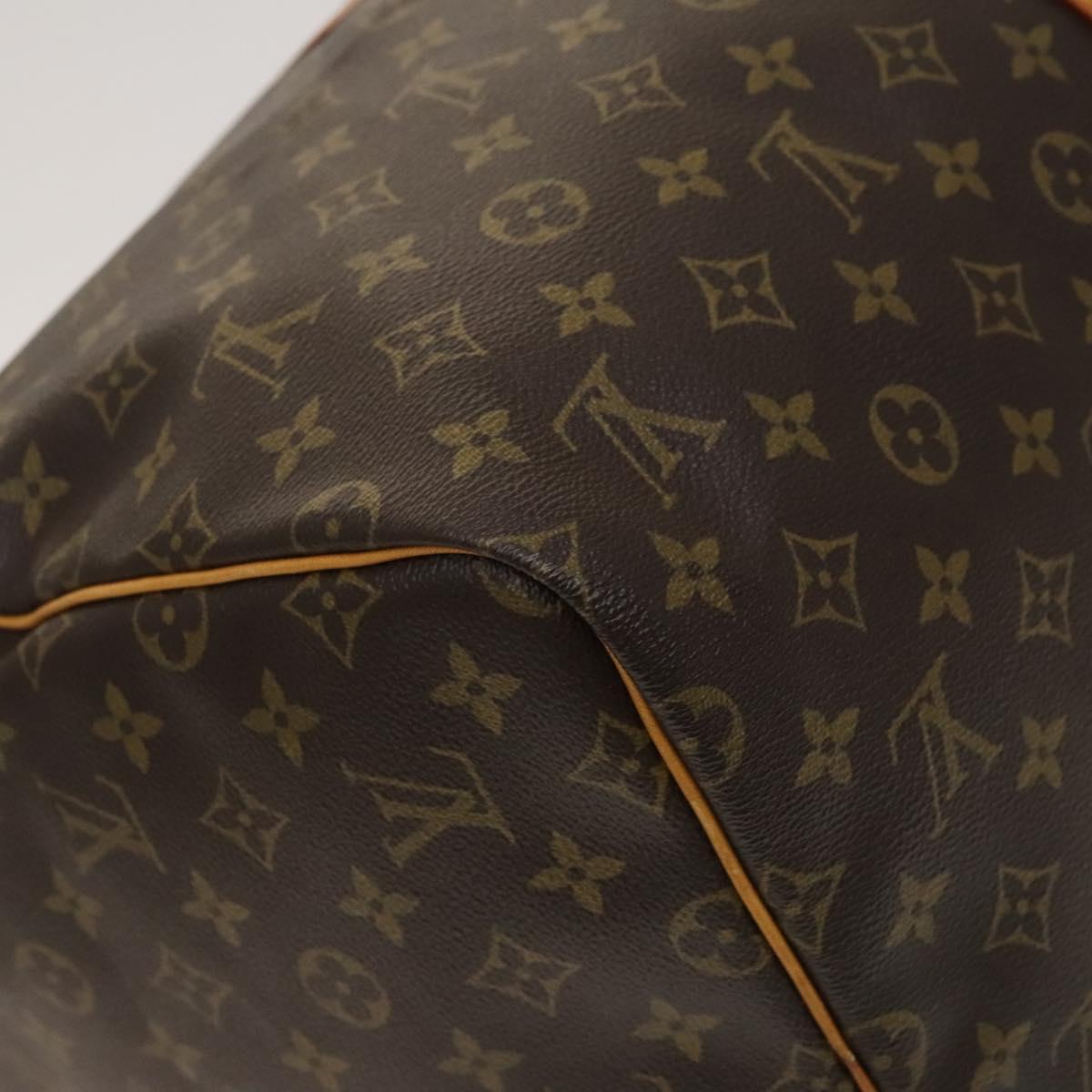 LOUIS VUITTON Monogram Keepall 55 Boston Bag M41424 LV Auth 128986