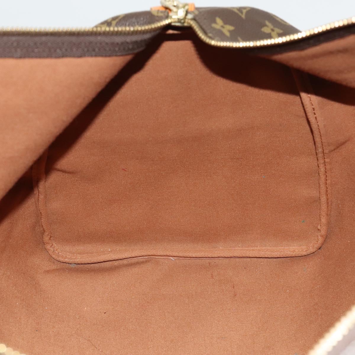 LOUIS VUITTON Monogram Keepall 55 Boston Bag M41424 LV Auth 128986