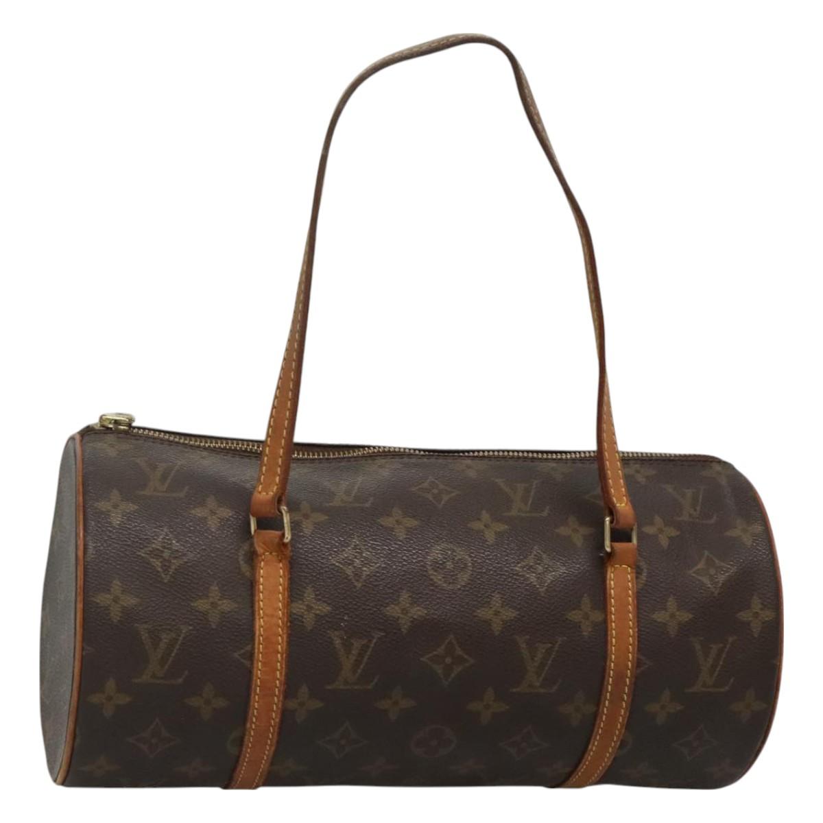 LOUIS VUITTON Monogram Papillon 30 Hand Bag M51385 LV Auth 128988