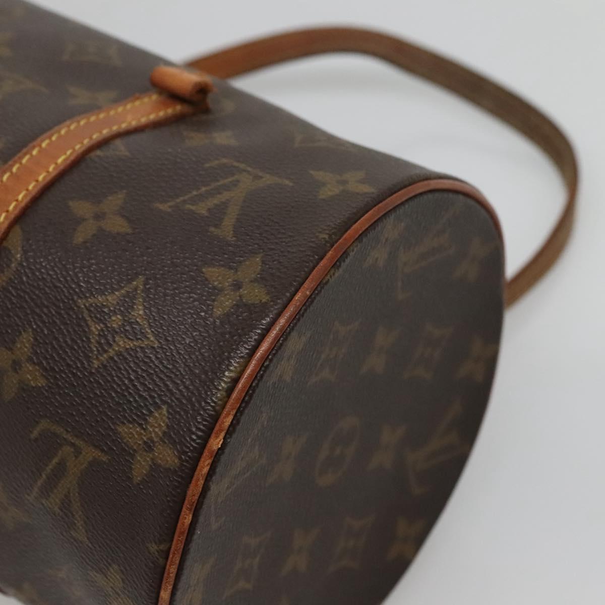 LOUIS VUITTON Monogram Papillon 30 Hand Bag M51385 LV Auth 128988
