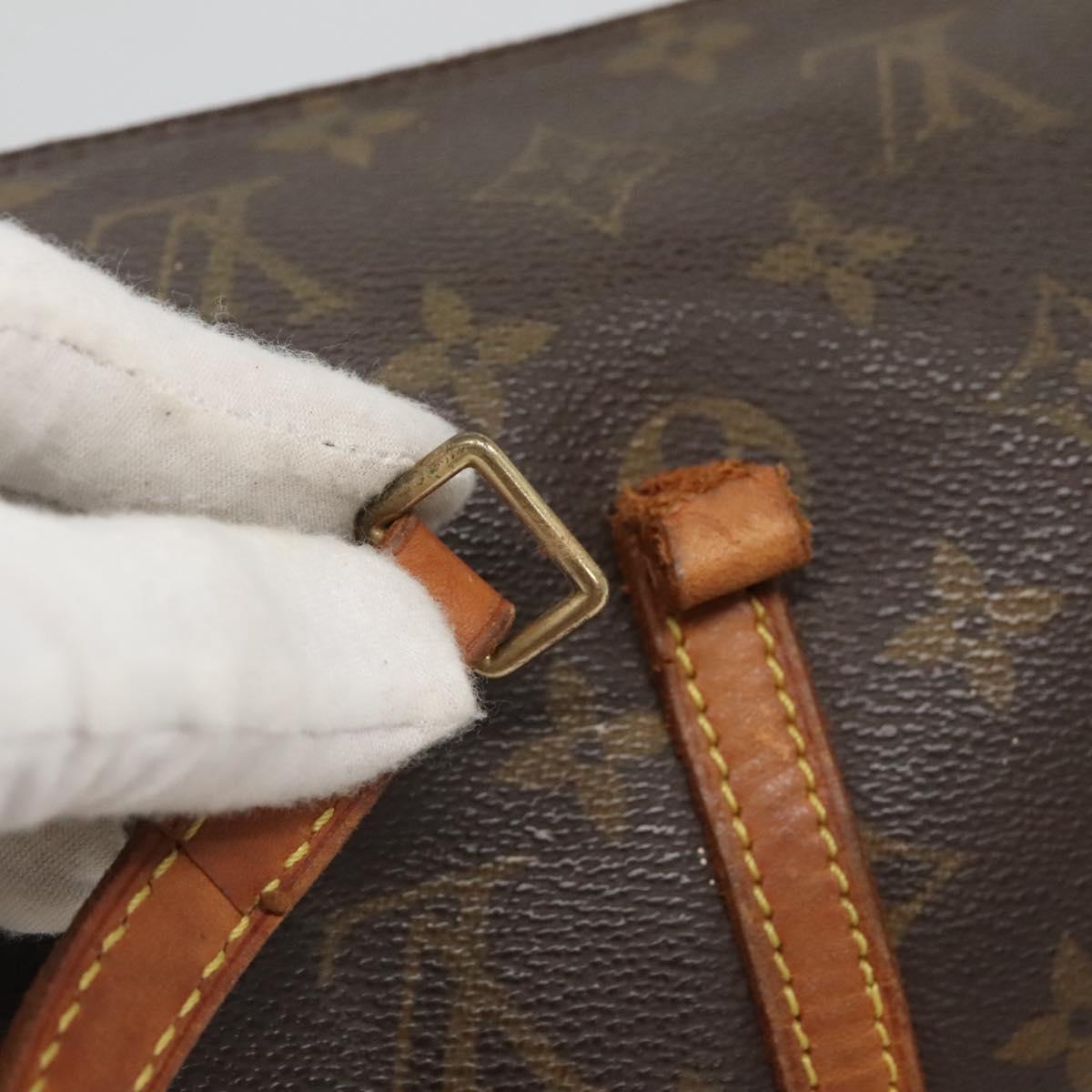 LOUIS VUITTON Monogram Papillon 30 Hand Bag M51385 LV Auth 128988