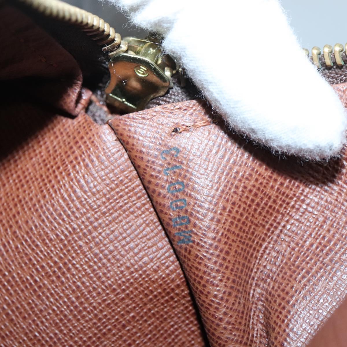 LOUIS VUITTON Monogram Papillon 30 Hand Bag M51385 LV Auth 128988